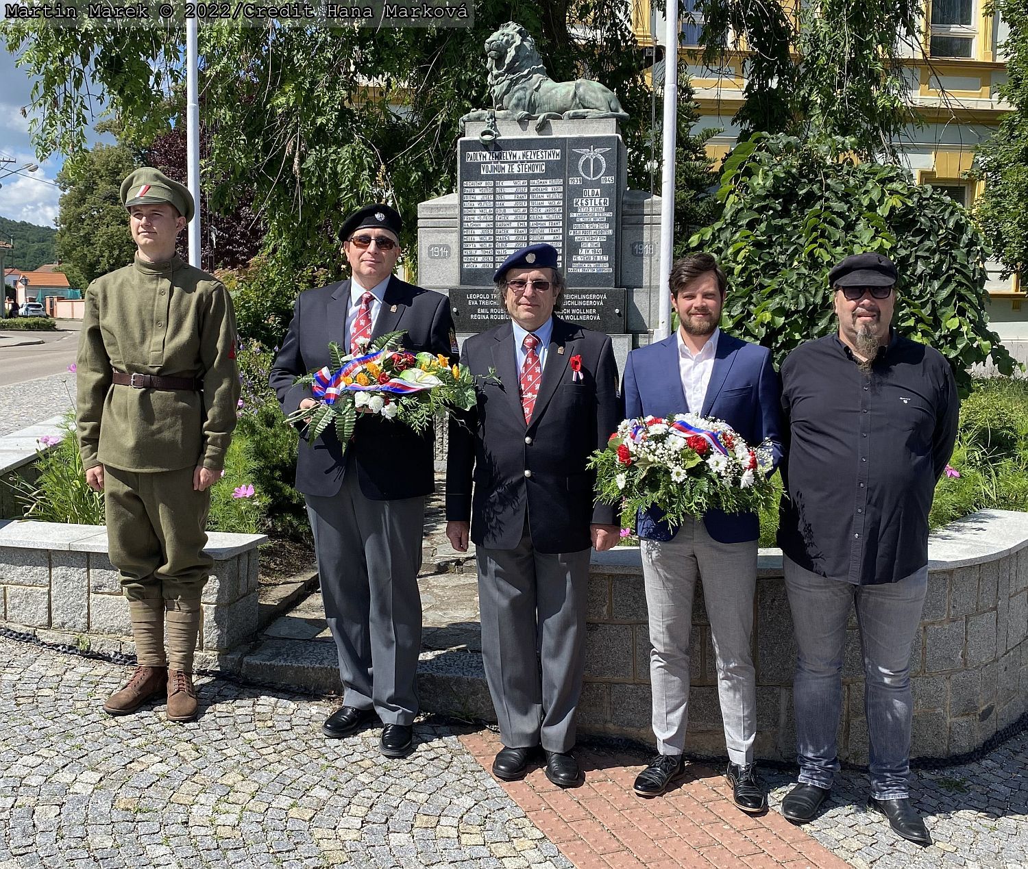 Památník válečných obětí Štěnovice – 105. výročí bitvy u Zborova, 2.7.2022