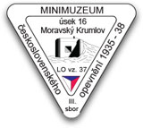 Logo MINIMUZEUM československého opevnění 1935 – 1938